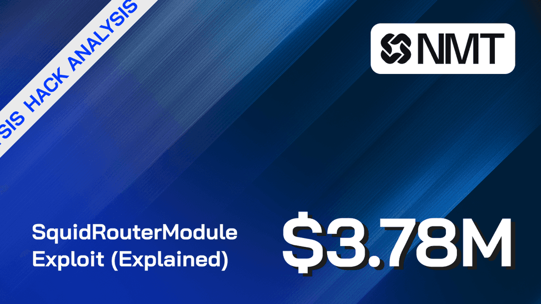New Market Trading $3.78M SquidRouterModule Exploit (Explained)