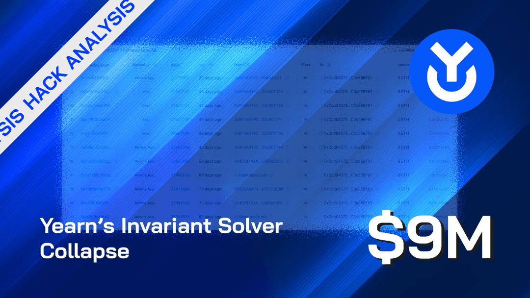 Yearn's $9M Invariant Solver Exploit (Explained)